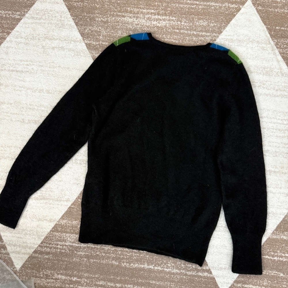 Apt. 9 Cashmere Argyle V-Neck Sweater - Picture 11 of 11
